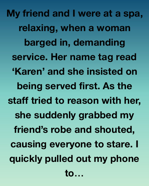 A Lesson at the Spa: Patience and Kindness Prevail