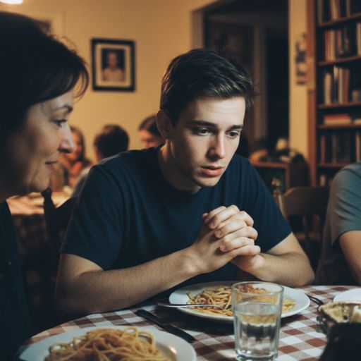 My Daughter’s Boyfriend Looked Nervous At Dinner—When I Asked Why, He Blamed An “Allergy”… But The Truth Left Me Speechless