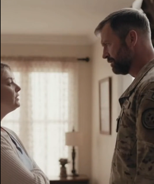 A Father Came Home From Military Service