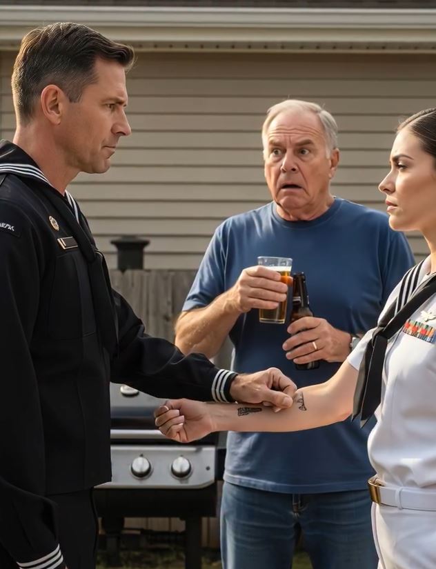 My Dad Introduced Me As “His Little Clerk.” Then His Old Navy Friend Realized Who I Really Was