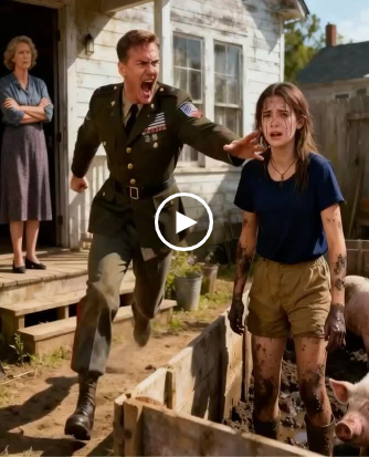 A father came home only to find his daughter sleep in a pigsty