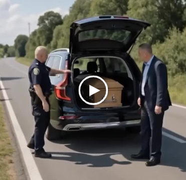 A POLICE OFFICER PULLED OVER A SPEEDING HEARSE AND DECIDED TO INSPECT THE COFFIN