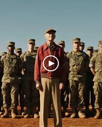 She looked like someone’s grandfather who had taken a wrong turn and ended up