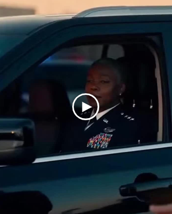 It was early evening when a black SUV bearing government