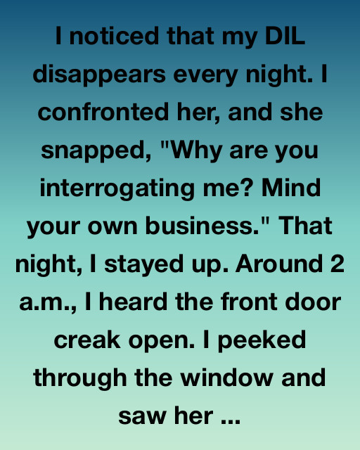 The Midnight Secret Of My Daughter-In-Law