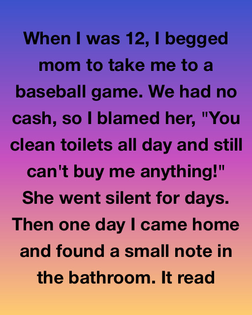 The Note That Changed Everything