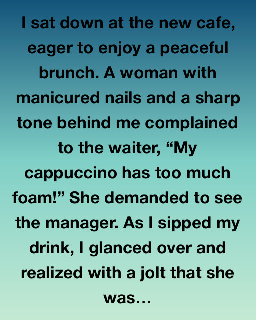 Unexpected Connections: A Chance Meeting at the Cafe