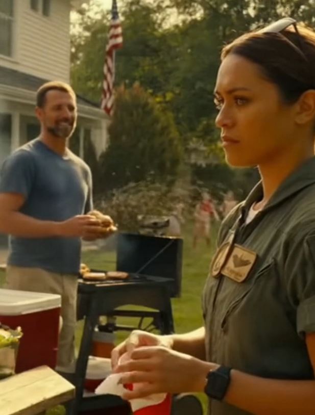 My Cousin Mocked Me At The BBQ — Until His Dad, A SEAL, Heard My Call Sign: “Apologize. NOW.”