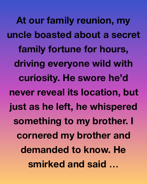 The Secret of the Family Fortune