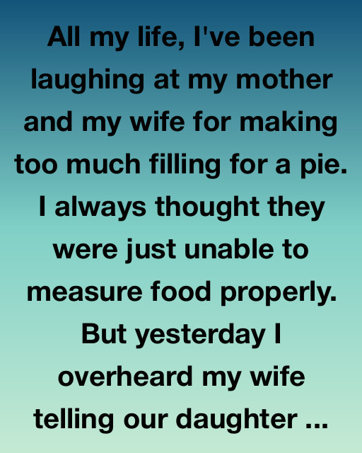 The Secret Behind Too Much Pie Filling