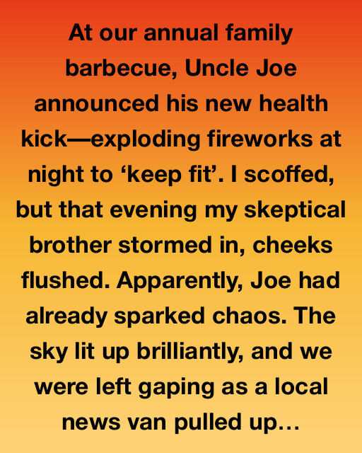 Uncle Joe’s Explosive Health Regimen