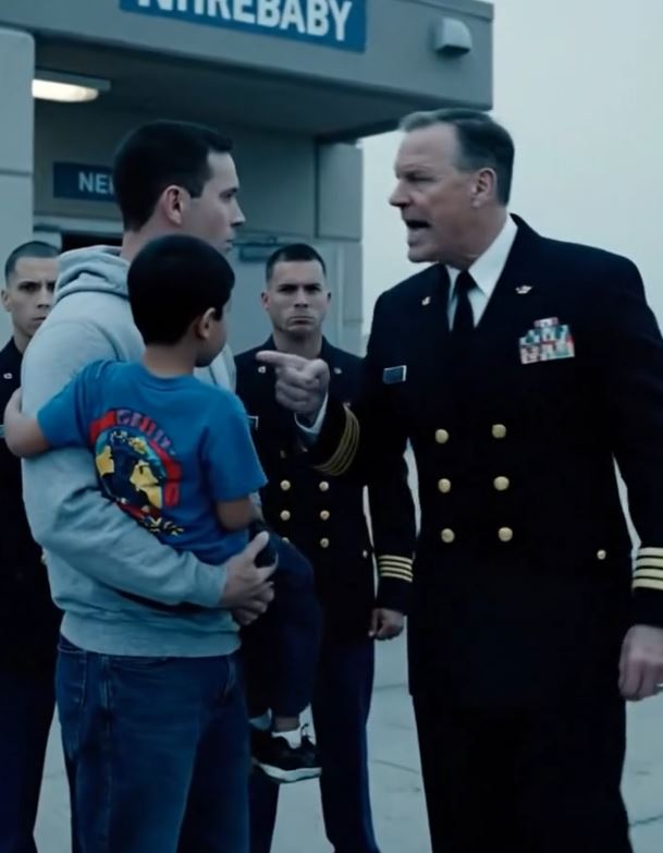 He Was Just A Dad In A Sweatshirt. A 3-Star Admiral Tried To Publicly Humiliate Him At Daycare, Demanding His Rank In Front Of His Son.