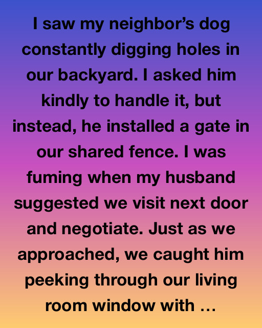 The Tale Of A Nosy Neighbor And New Beginnings