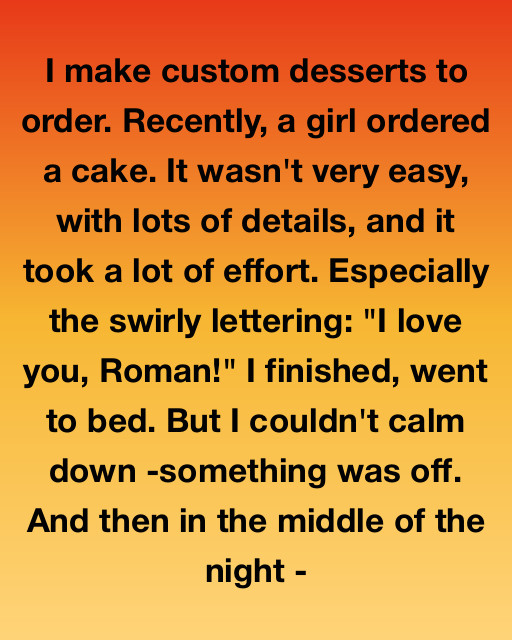 The Cake That Wasn’t Hers To Send