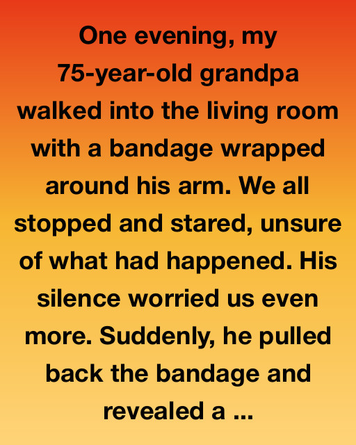 The Tattoo On Grandpa’s Arm