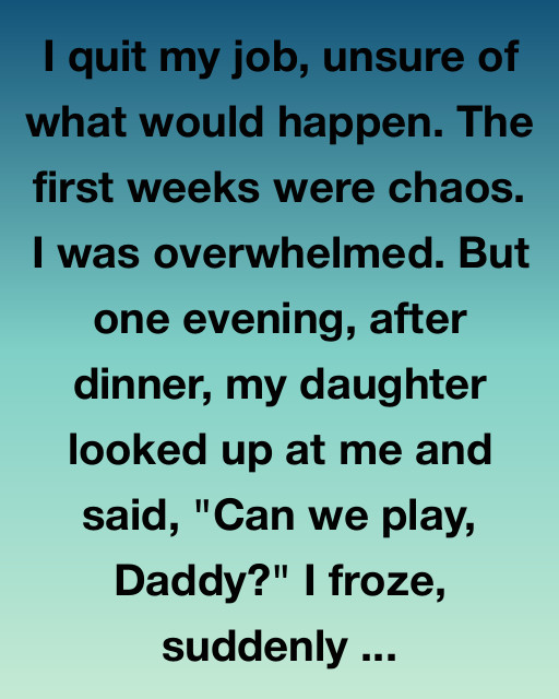 When I Finally Had Time