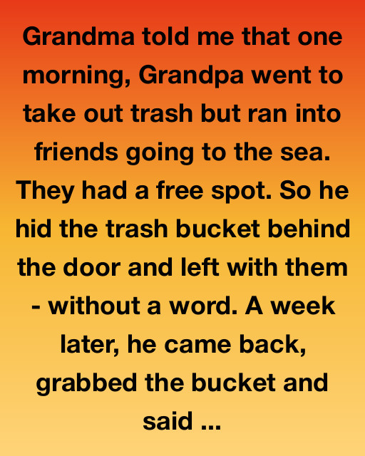 The Man Who Took Out the Trash and Found the Sea