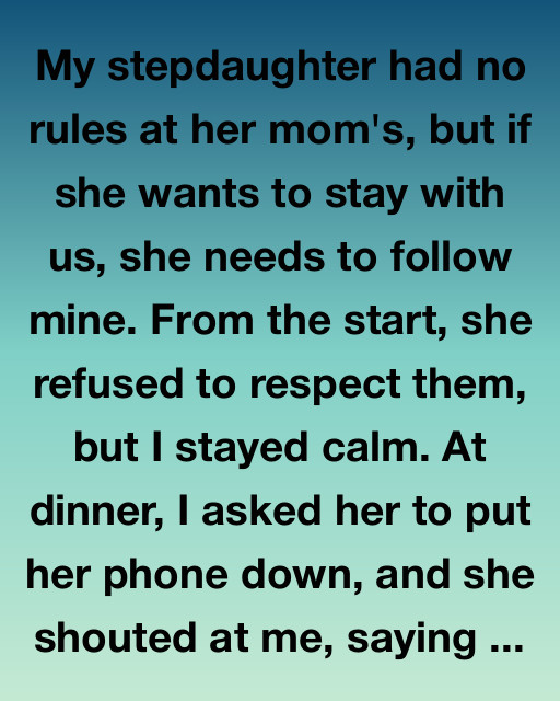 My Stepdaughter Refused All My Rulesโฆ Until Life Taught Her Something I Couldn’t
