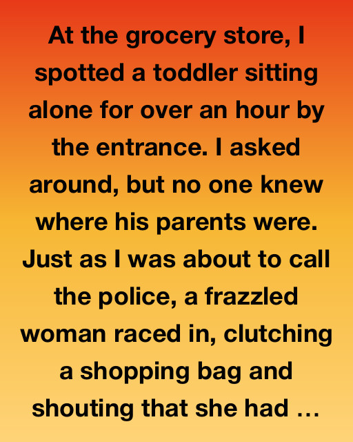 The Mysterious Toddler at the Store