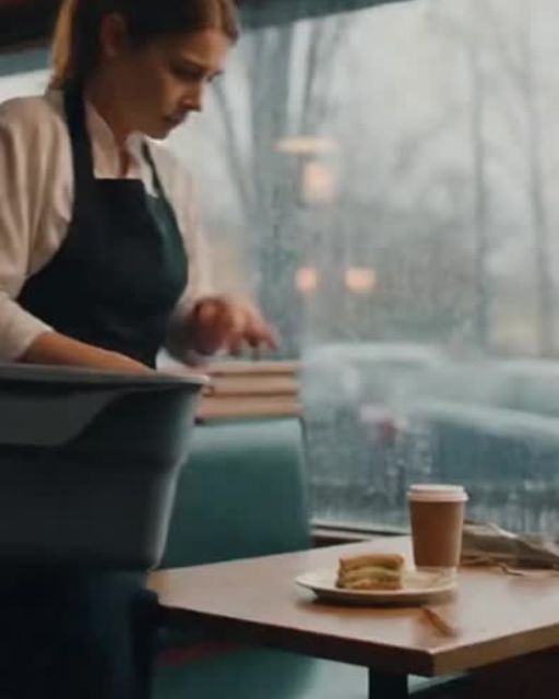 Waitress Throws Away Homeless Man’s Food—Her Manager Sees What He Left Behind