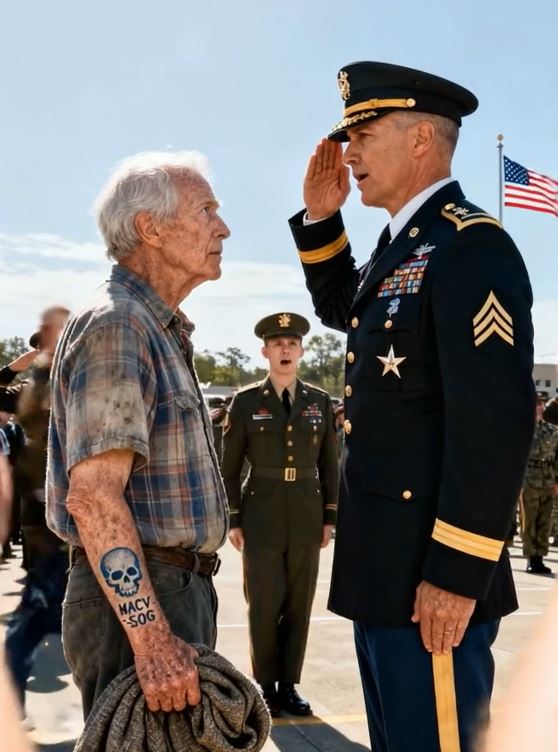 He Thought The Old Man Was Lost—Until He Saw The Tattoo