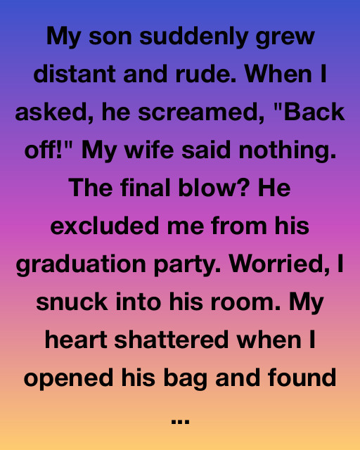 He Didn’t Hate Me—He Was Protecting Me