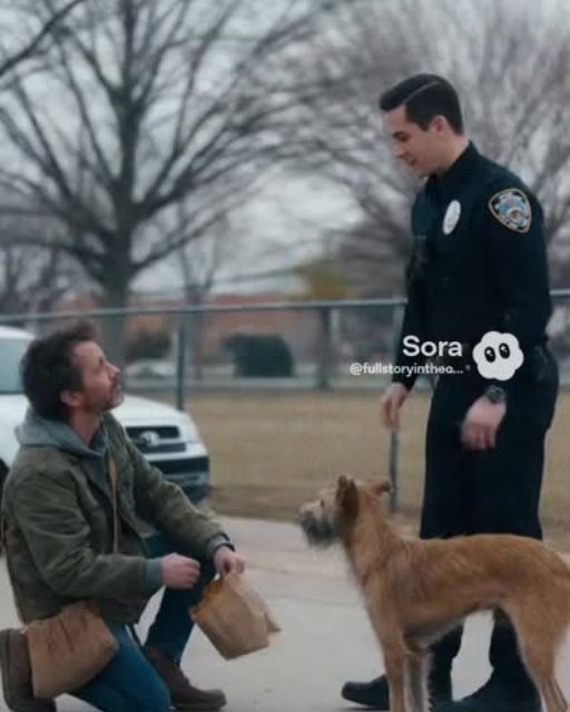 Cop Questions Man Feeding Stray Dogs—The Microchip Reveals Everything And Turns The Case Upside Down