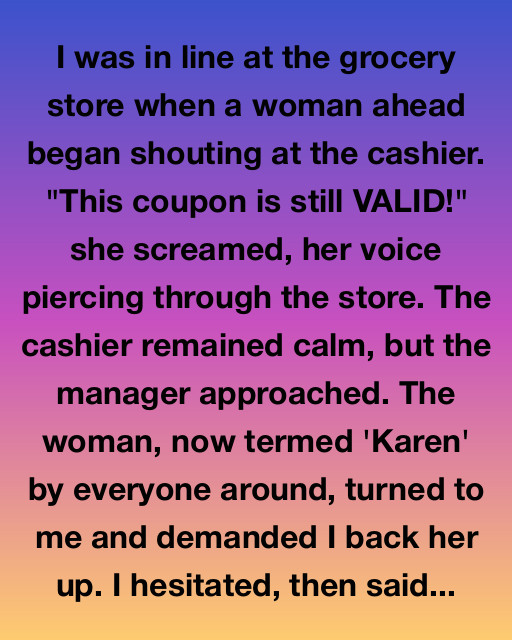 The Unexpected Grocery Encounter