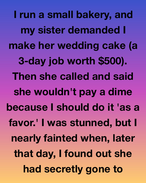 The Wedding Cake That Crumbled Her Plans