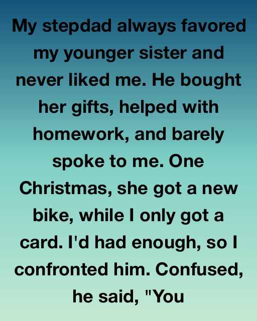 He Gave My Sister Everything and Ignored Me—But the Truth Behind It Broke My Heart