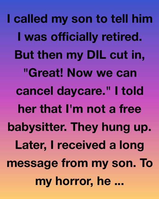 Not A Free Babysitter: A Story About Boundaries, Family, And Redemption