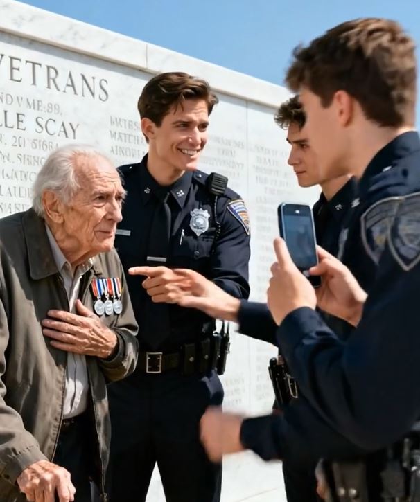 Two Officers Mocked A Dying Veteran—What Rode In Next Shut Them Up Forever