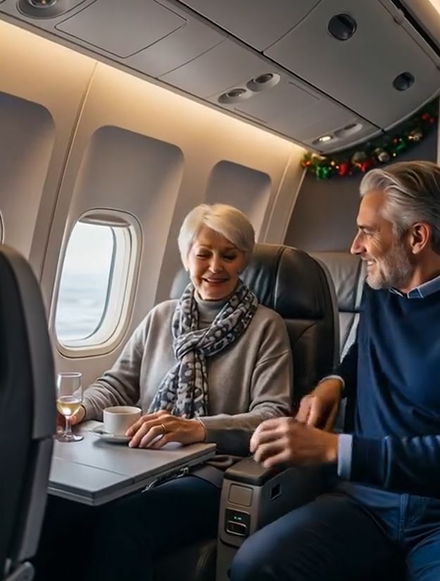 I Wasn’t Invited To Christmas—So I Booked A Seat Next To A Stranger