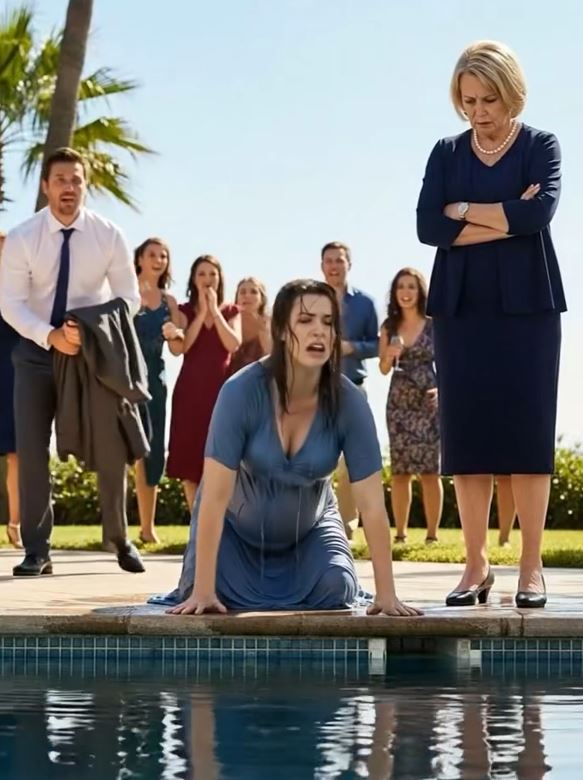 My Mother-In-Law Pushed Me Into The Pool—While I Was Seven Months Pregnant—And Then She Laughed