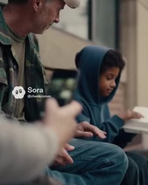 Veteran Gives His Last Meal To Homeless Kid—A Passerby Films The Moment, And His Life Changes Overnight