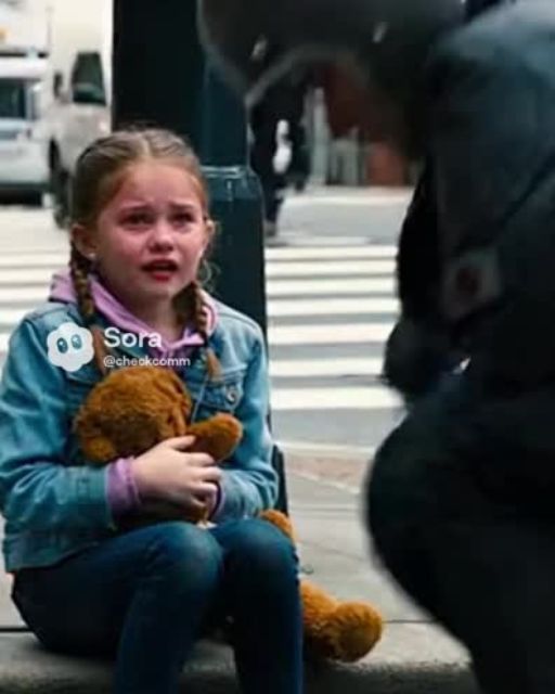 Biker Gang Stops Traffic for Crying Girl—What She Tells Them Makes Them Break Down in the Middle of the Street