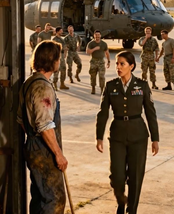 The Janitor Made A Joke—She Didn’t Know He Was A Legend