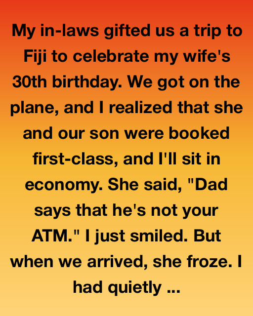 My Wife Took First Class with Our Son—She Didn’t Know I Had a Surprise Waiting in Fiji