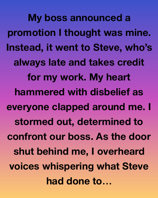 The Unexpected Promotion