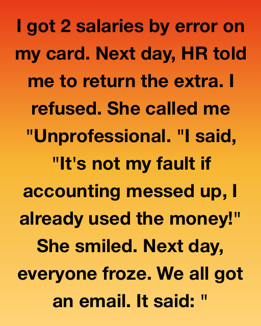 The Paycheck I Refused To Return—And The Will That Changed Everything