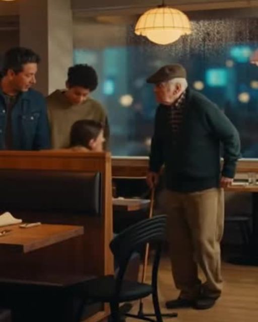 Family Makes Grandpa Sit Alone—The Restaurant Manager Hears Everything and Steps In With a Surprise