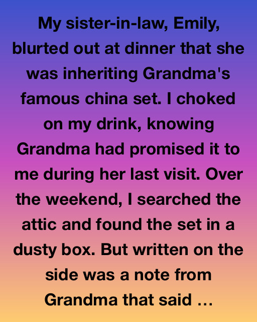 Grandma’s Secret Note