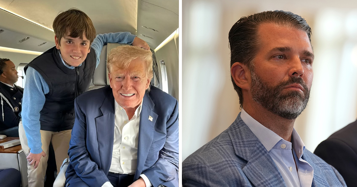 People React Strongly to Spencer Trump’s 13th Birthday Photos