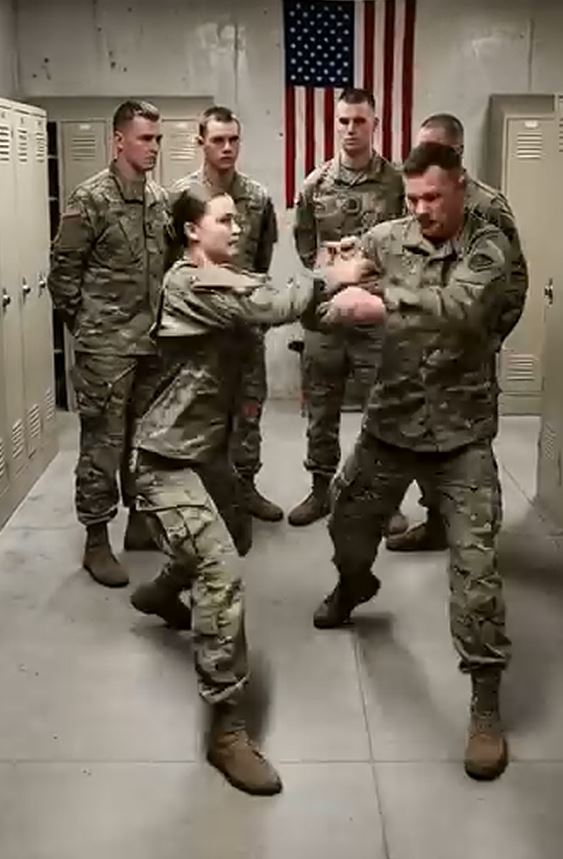 He Slapped A “Private” In Front Of 60 Marines — Then Four Black Hawks Landed And Her Father Walked Out