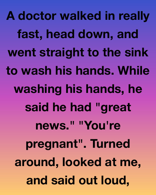 The Unexpected News He Shared With Me