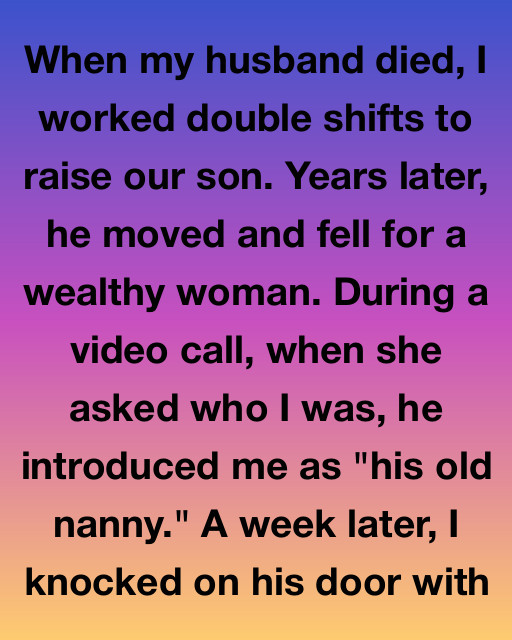 The Day My Son Called Me His Nanny