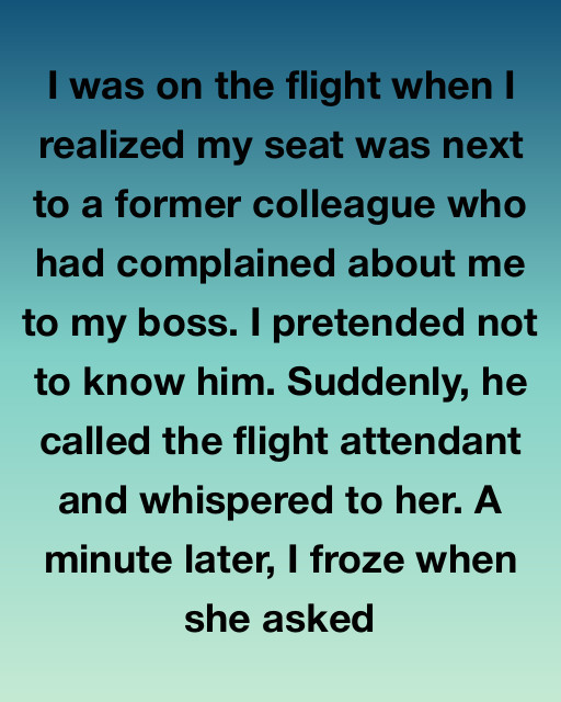 The Unforeseen Turbulence of a Mid-Flight Encounter