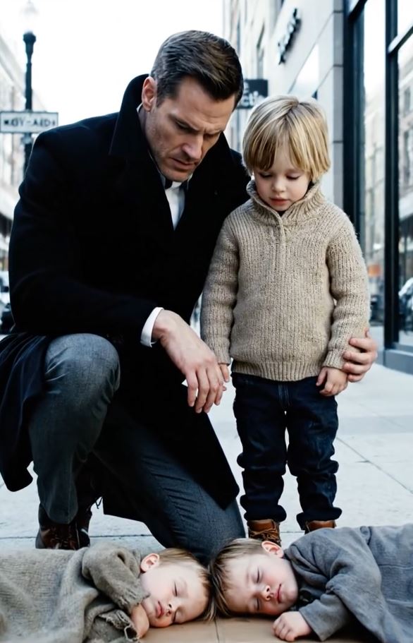 The Billionaire Father Took A Wrong Turn — And When His Son Whispered, “dad… Why Do Those Boys Look Like Me?”, He Faced A Truth He Never Expected