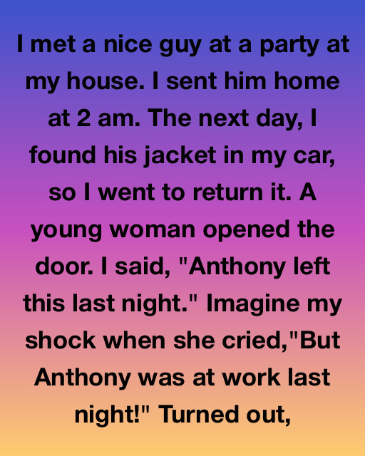 I Went To Return A Jacket To A Cute Guy From My Party — But The Woman At The Door Started Screaming When She Saw It
