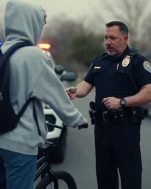 Police Officer Stops a Teen for Riding Without a Helmetโthe Last Name on the ID Makes Him Pause